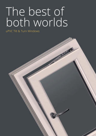 Tilt and Turn Windows product sheet